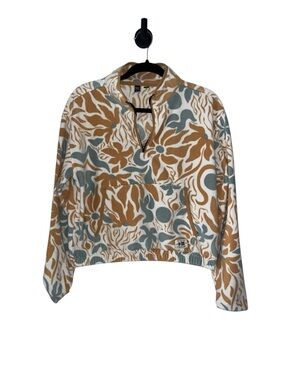 Rare Salty Crew Multi-Color Patterned Pullover Jacket